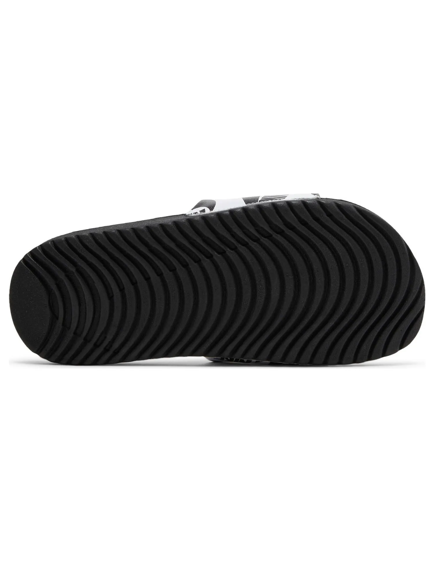 Сланцы Nike Kawa Slide SE JDI GS 'Black White' — изображение 4 из 7, белый