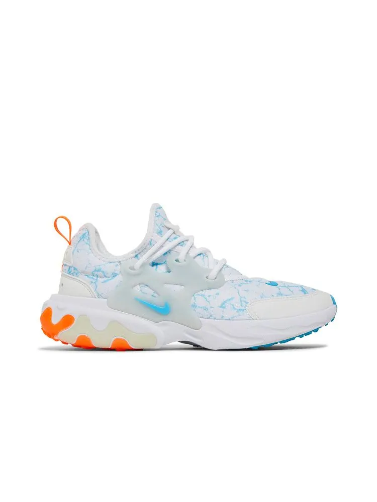Кроссовки Nike React Presto GS 'Galaxy - White' — изображение 2 из 9, белый/синий