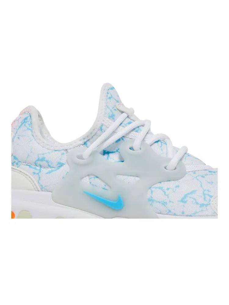Кроссовки Nike React Presto GS 'Galaxy - White' — изображение 3 из 9, белый/синий