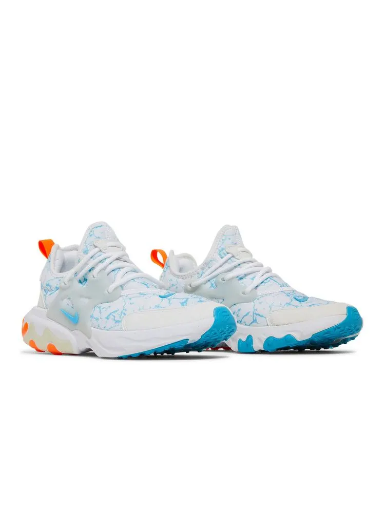 Кроссовки Nike React Presto GS 'Galaxy - White' — изображение 9 из 9, белый/синий