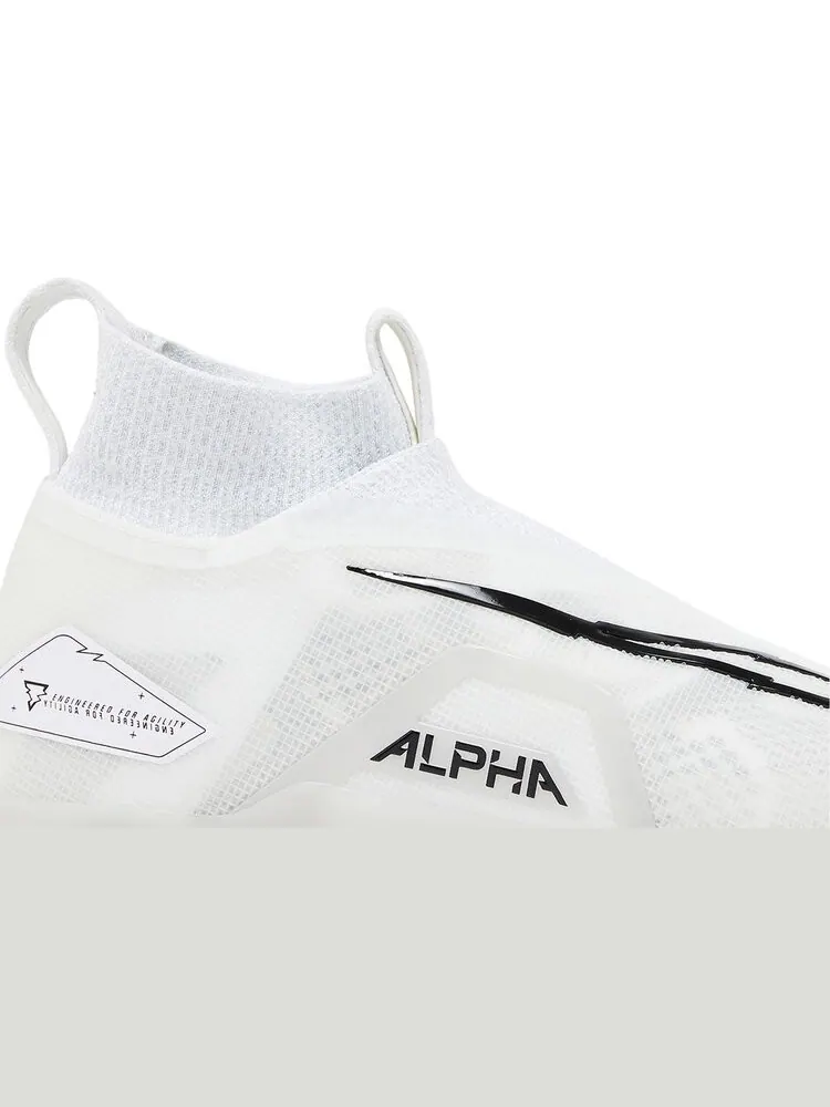 Кроссовки Alpha Menace Elite 3 'Pure Platinum' — изображение 2 из 4, белый
