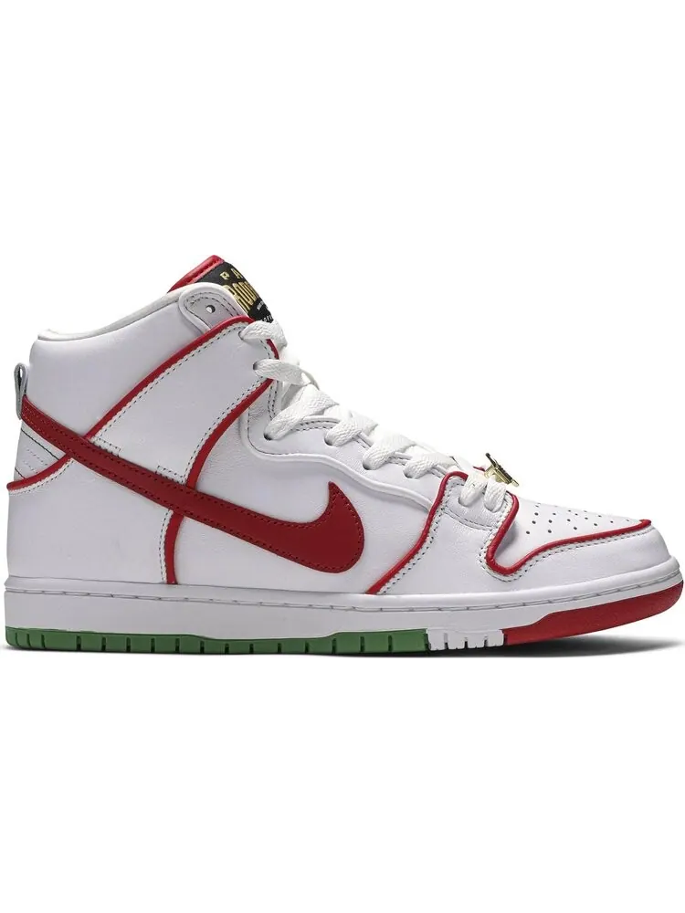 Кроссовки Nike Paul Rodriguez x Dunk High Premium SB 'Boxing' — изображение 1 из 8, белый
