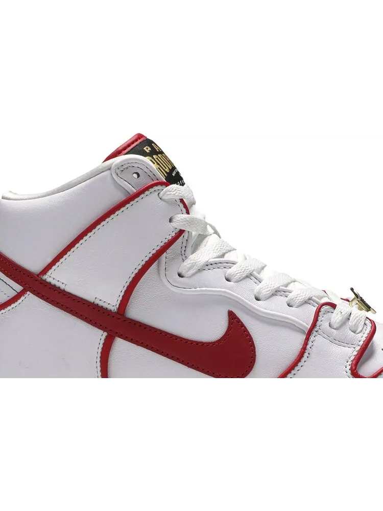 Кроссовки Nike Paul Rodriguez x Dunk High Premium SB 'Boxing' — изображение 2 из 8, белый