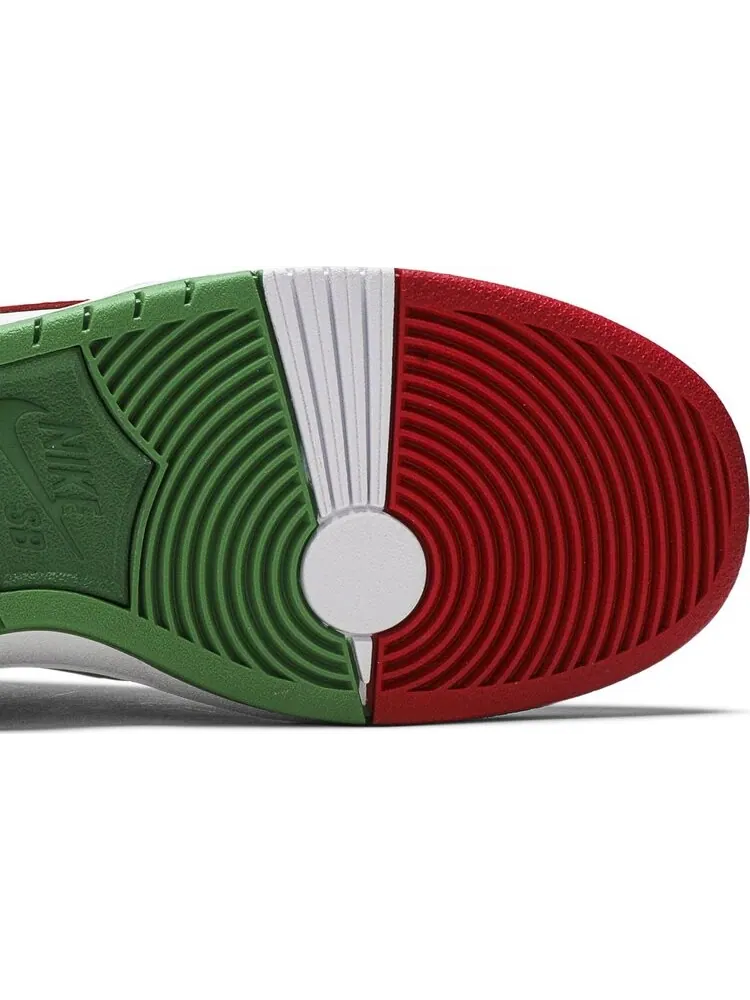 Кроссовки Nike Paul Rodriguez x Dunk High Premium SB 'Boxing' — изображение 5 из 8, белый