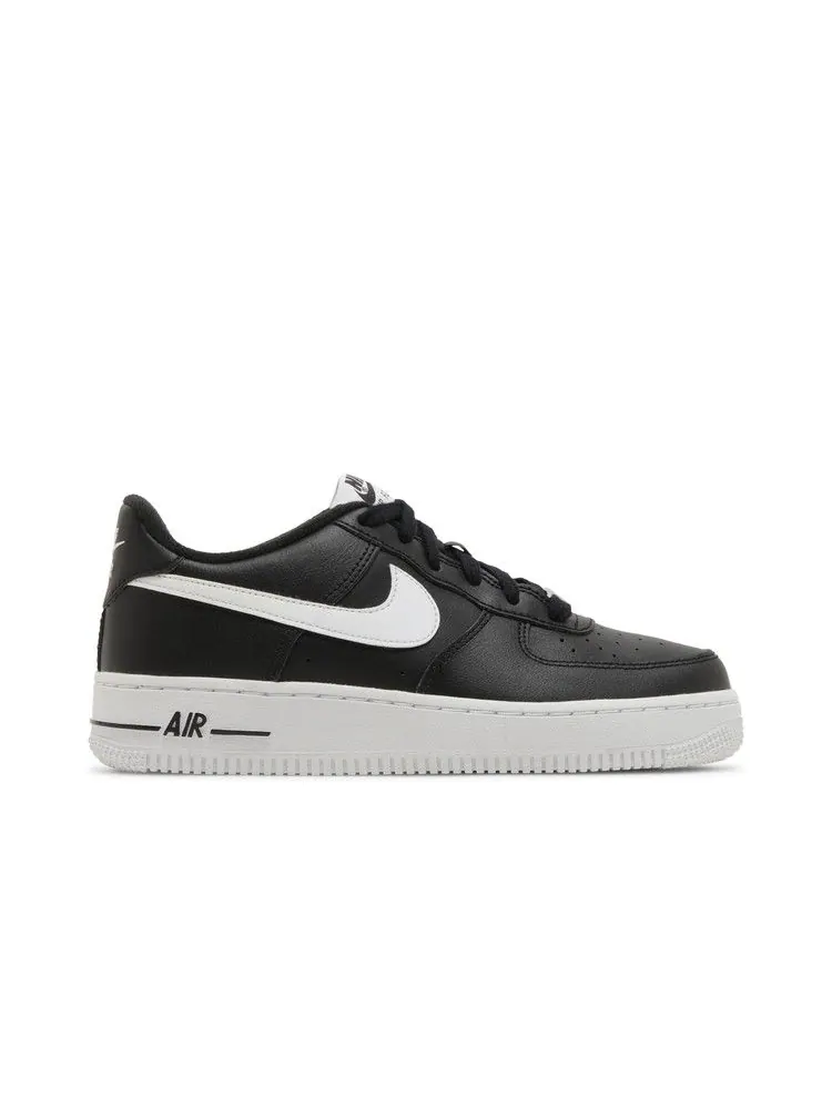 Кроссовки Nike Air Force 1 GS 'Black White' — изображение 2 из 9, черный/белый
