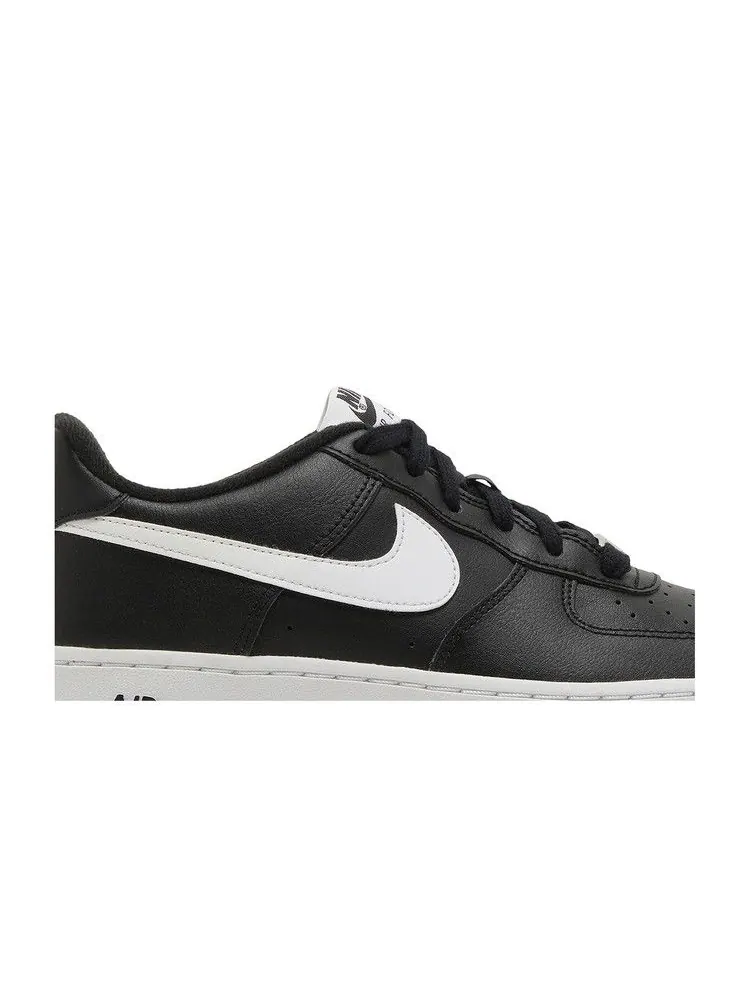 Кроссовки Nike Air Force 1 GS 'Black White' — изображение 3 из 9, черный/белый