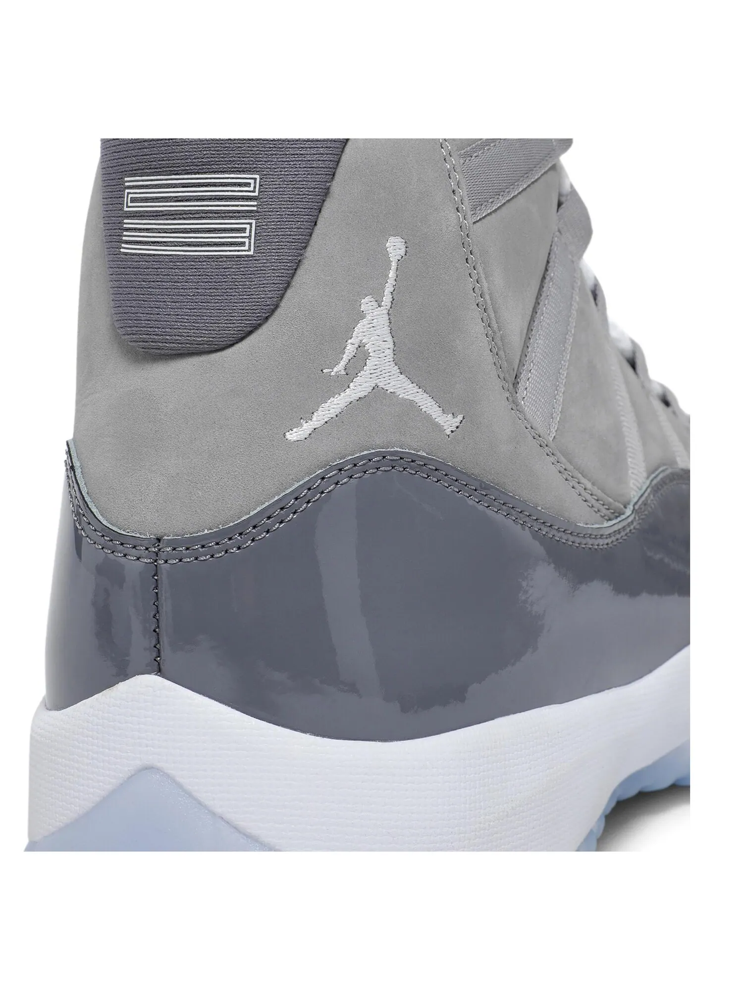 Кроссовки Nike Air Jordan 11 Retro 'Cool Grey' 2021 — изображение 9 из 10, серый