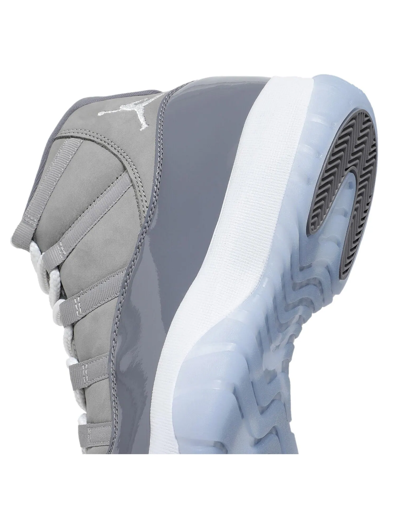 Кроссовки Nike Air Jordan 11 Retro 'Cool Grey' 2021 — изображение 10 из 10, серый