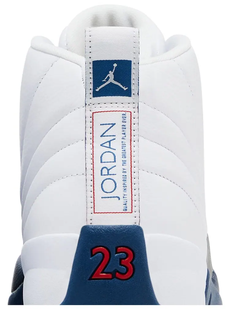 Кроссовки Air Jordan 12 Retro 'French Blue' 2025 — изображение 7 из 8, белый