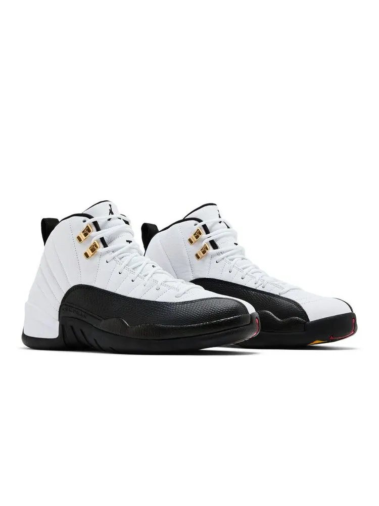 Кроссовки Air Jordan 12 Retro, Taxi 2025 — изображение 8 из 10, белый