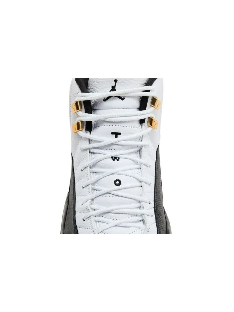 Кроссовки Air Jordan 12 Retro, Taxi 2025 — изображение 9 из 10, белый