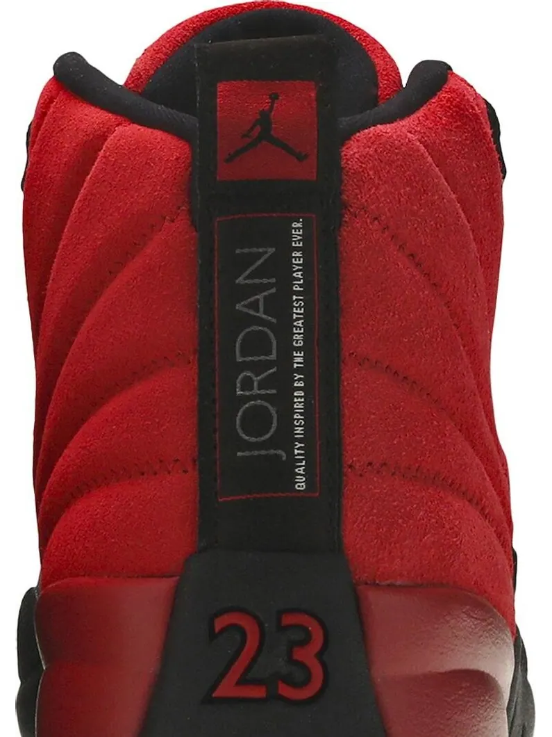 Кроссовки Air Jordan 12 Retro Reverse Flu Game — изображение 7 из 8, красный