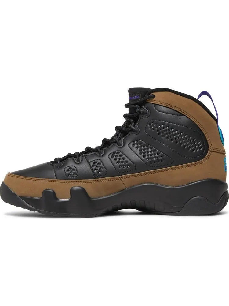 Кроссовки Air Jordan 9 Retro Olive Concord — изображение 3 из 8, черный