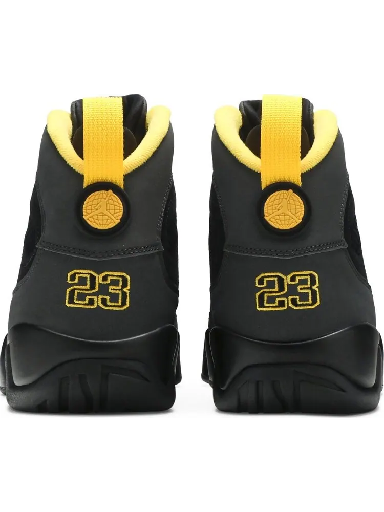 Кроссовки Air Jordan 9 Retro ‘Dark Charcoal University Gold’ — изображение 6 из 8, серый