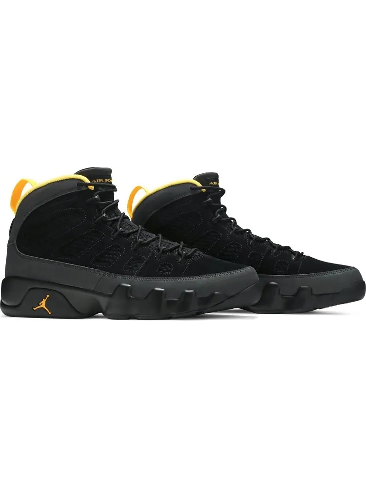 Кроссовки Air Jordan 9 Retro ‘Dark Charcoal University Gold’ — изображение 8 из 8, серый