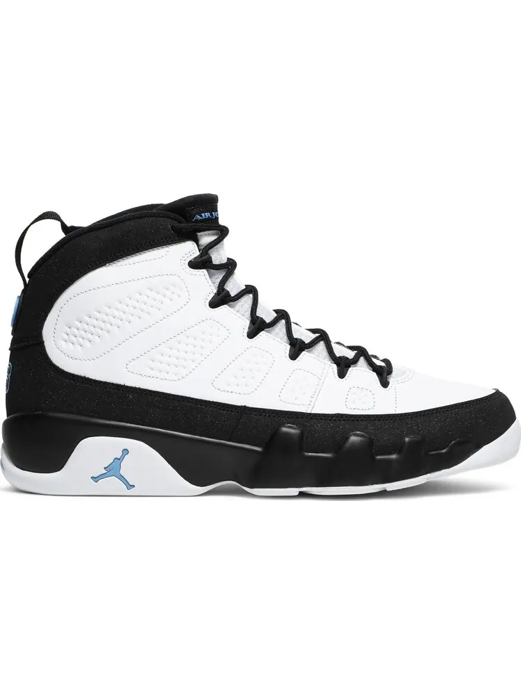 Кроссовки Air Jordan 9 Retro University Blue — изображение 1 из 8, белый