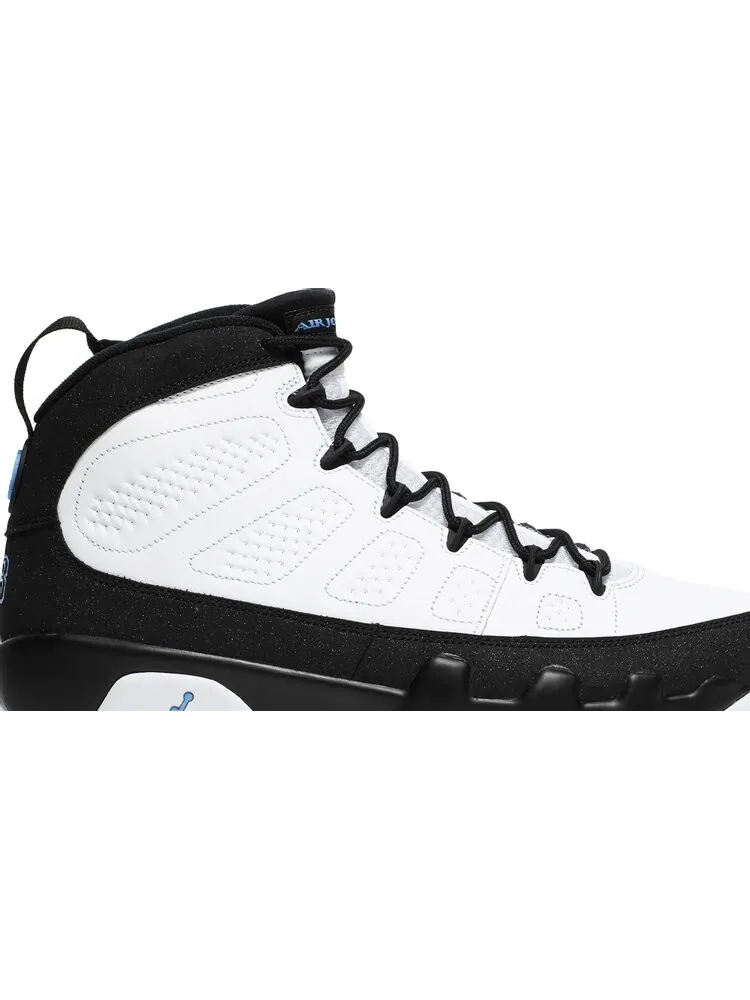 Кроссовки Air Jordan 9 Retro University Blue — изображение 2 из 8, белый