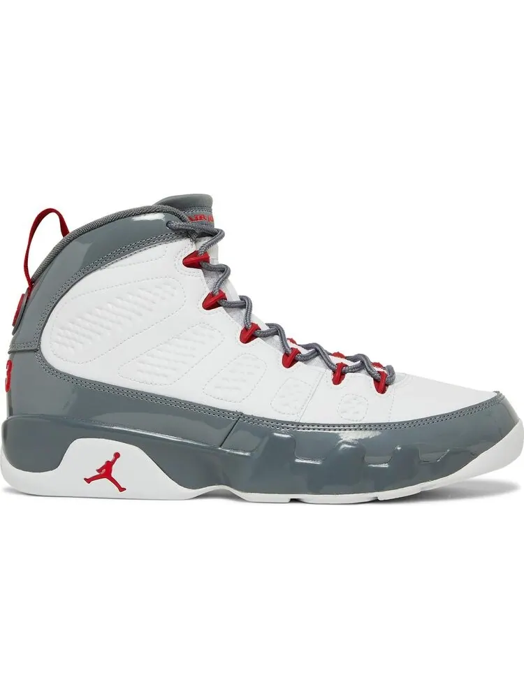 Кроссовки Air Jordan 9 Retro Fire Red — изображение 1 из 10, серый