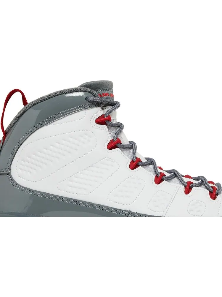 Кроссовки Air Jordan 9 Retro Fire Red — изображение 2 из 10, серый