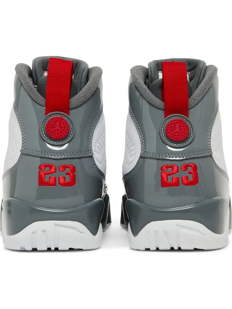Кроссовки Air Jordan 9 Retro Fire Red — изображение 6 из 10, серый