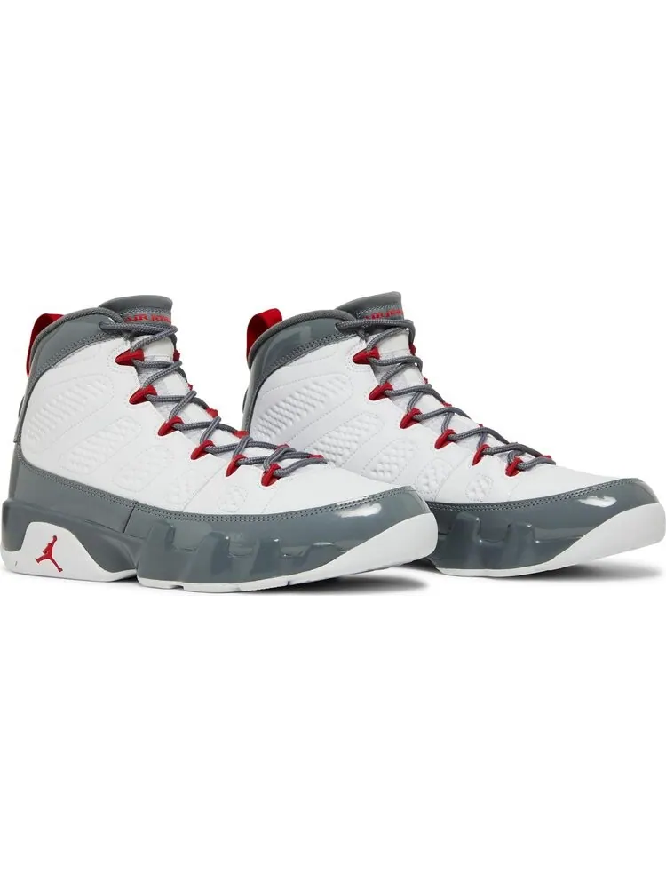 Кроссовки Air Jordan 9 Retro Fire Red — изображение 8 из 10, серый
