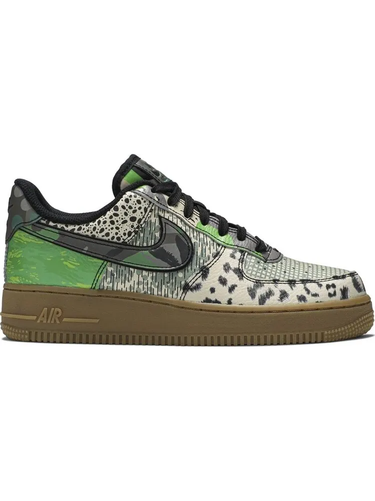 Кроссовки Nike Air Force 1 Low QS 'Chicago' — изображение 1 из 8, зеленый