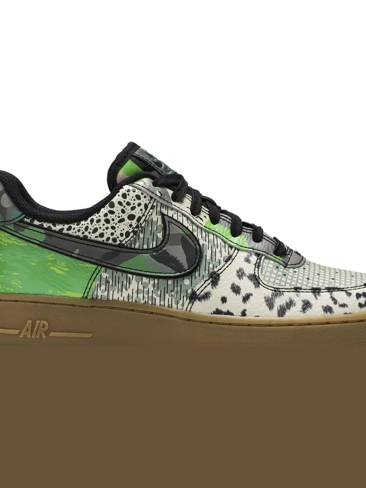 Кроссовки Nike Air Force 1 Low QS 'Chicago' — изображение 2 из 8, зеленый