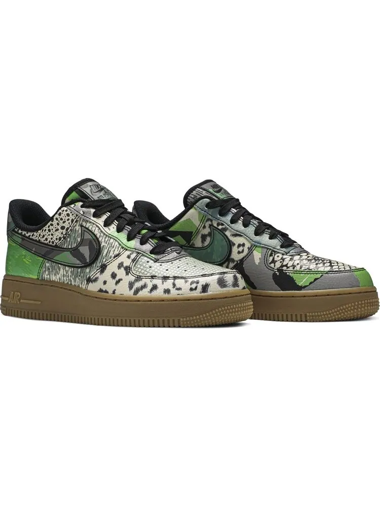 Кроссовки Nike Air Force 1 Low QS 'Chicago' — изображение 8 из 8, зеленый