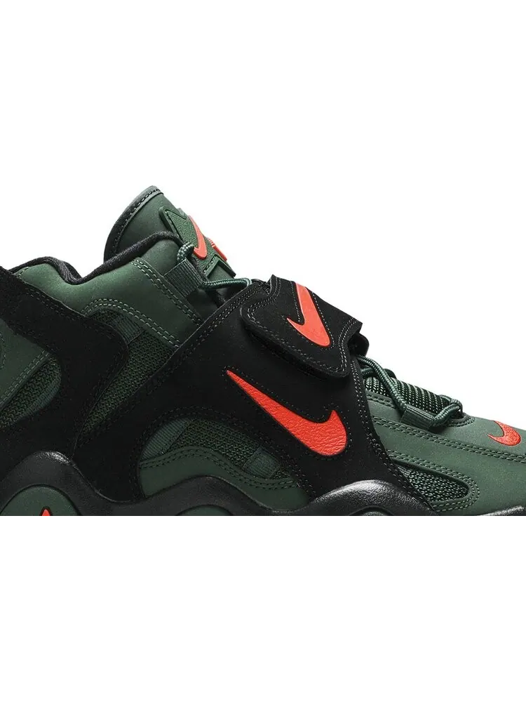 Кроссовки Nike Air Barrage Mid 'Super Bowl LIV' — изображение 2 из 8, зеленый