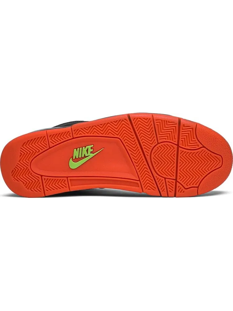 Кроссовки Nike Air Flight 89 QS 'Orange Blaze' — изображение 4 из 8, черный