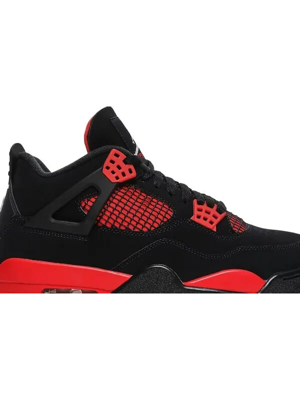 Кроссовки Air Jordan 4 Retro — изображение 2 из 10, красный