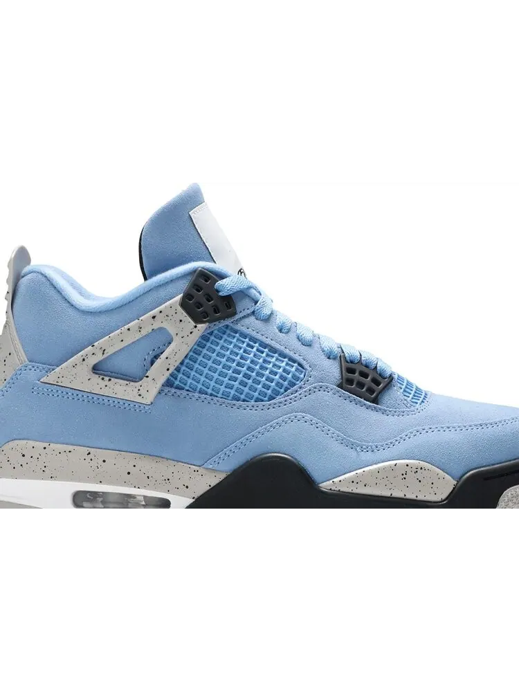 Кроссовки Air Jordan 4 Retro University Blue — изображение 2 из 10, синий