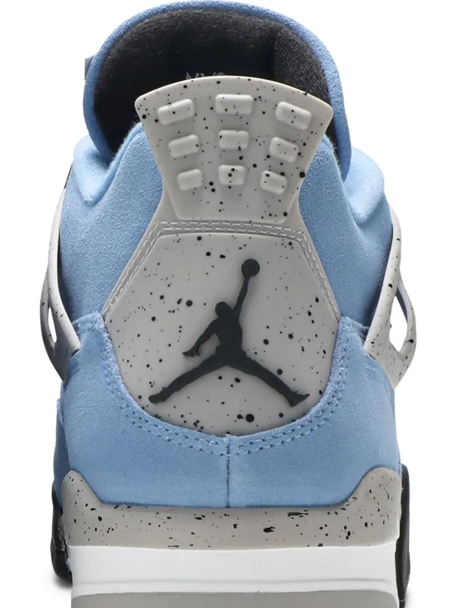 Кроссовки Air Jordan 4 Retro University Blue — изображение 7 из 10, синий