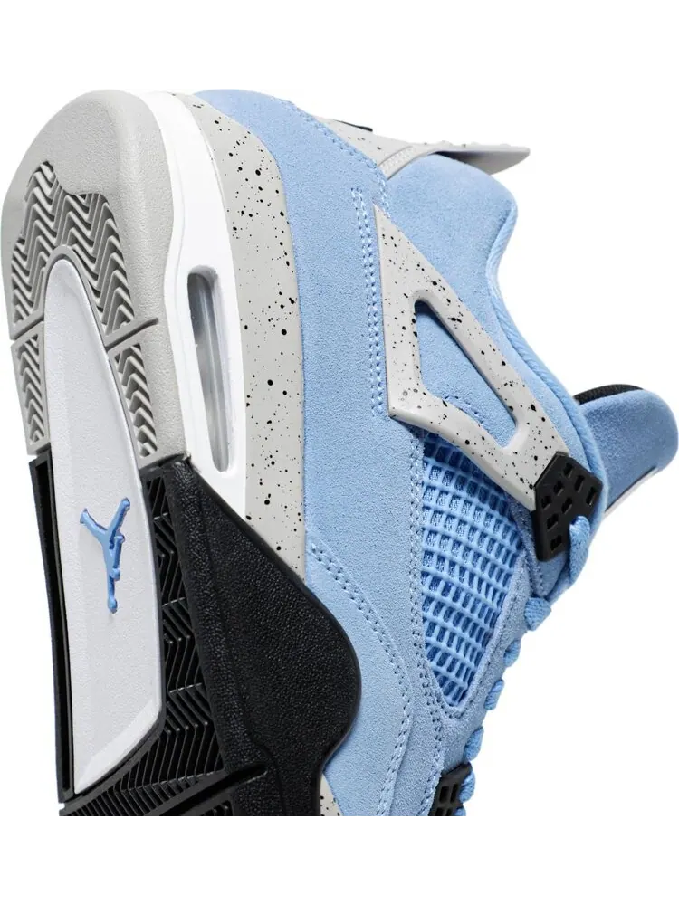 Кроссовки Air Jordan 4 Retro University Blue — изображение 9 из 10, синий