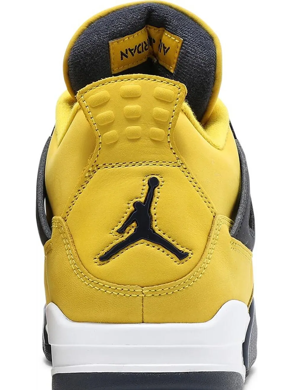 Кроссовки Air Jordan 4 Retro Lightning 2021 — изображение 7 из 10, желтый