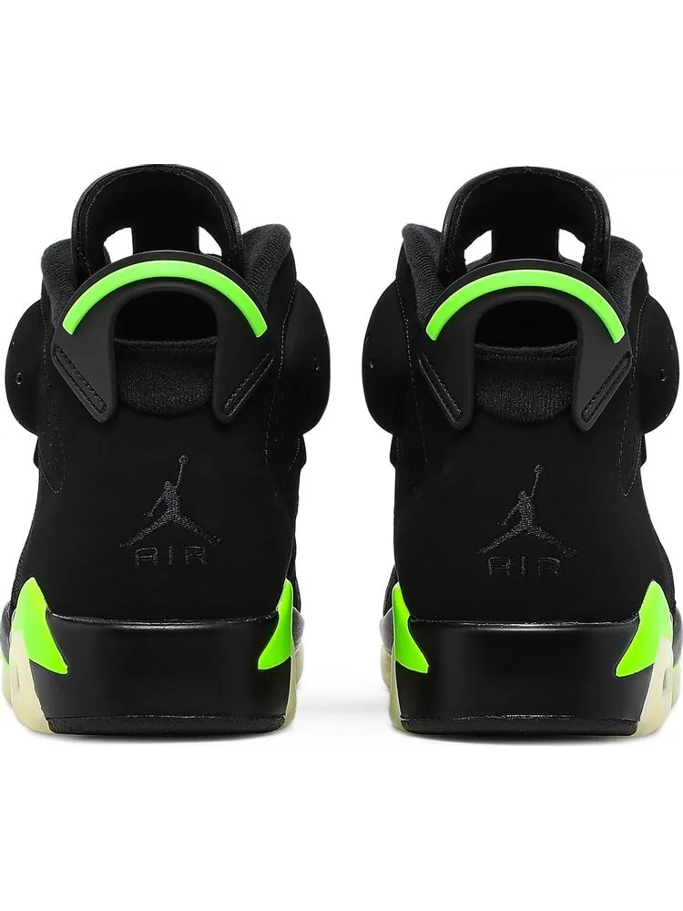 Кроссовки Air Jordan 6 Retro Electric Green — изображение 6 из 10, черный