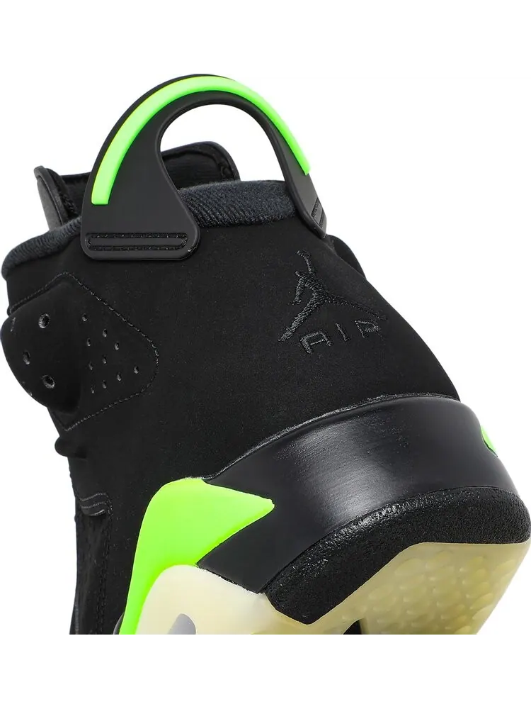 Кроссовки Air Jordan 6 Retro Electric Green — изображение 10 из 10, черный