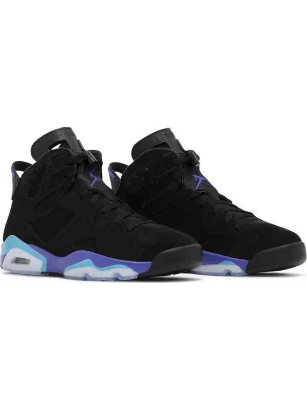 Кроссовки Air Jordan 6 Retro «Аква» — изображение 2 из 8, черный