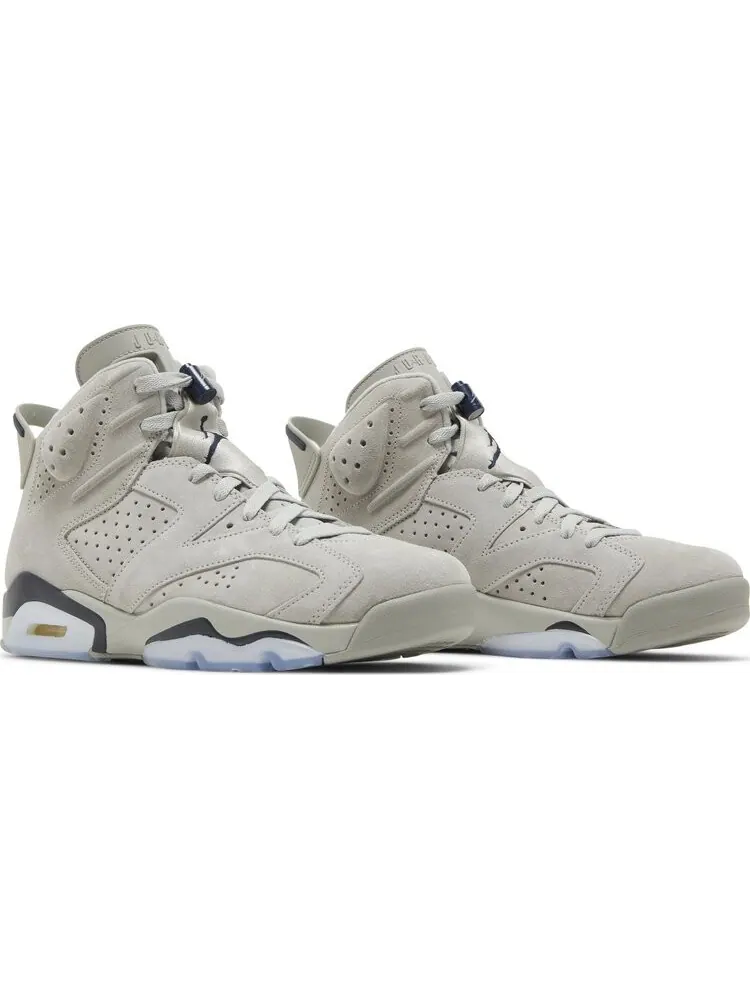 Кроссовки Air Jordan 6 Retro Georgetown — изображение 8 из 10, серый