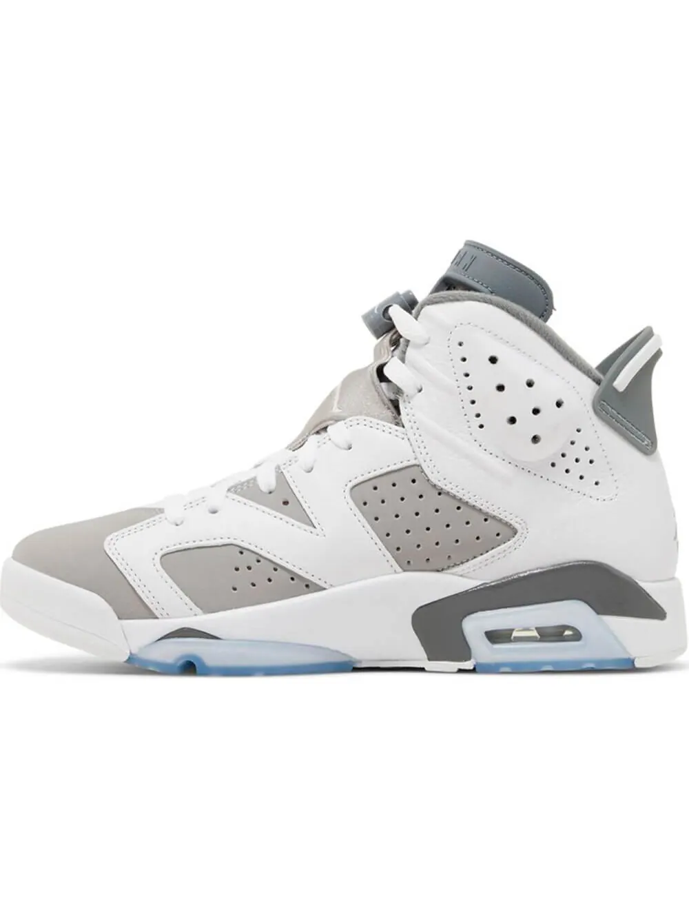 Кроссовки Air Jordan 6 Retro 'Cool Grey' — изображение 3 из 5, белый/серый