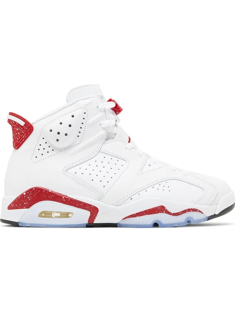 Кроссовки Air Jordan 6 Retro Red Oreo — изображение 1 из 10, белый