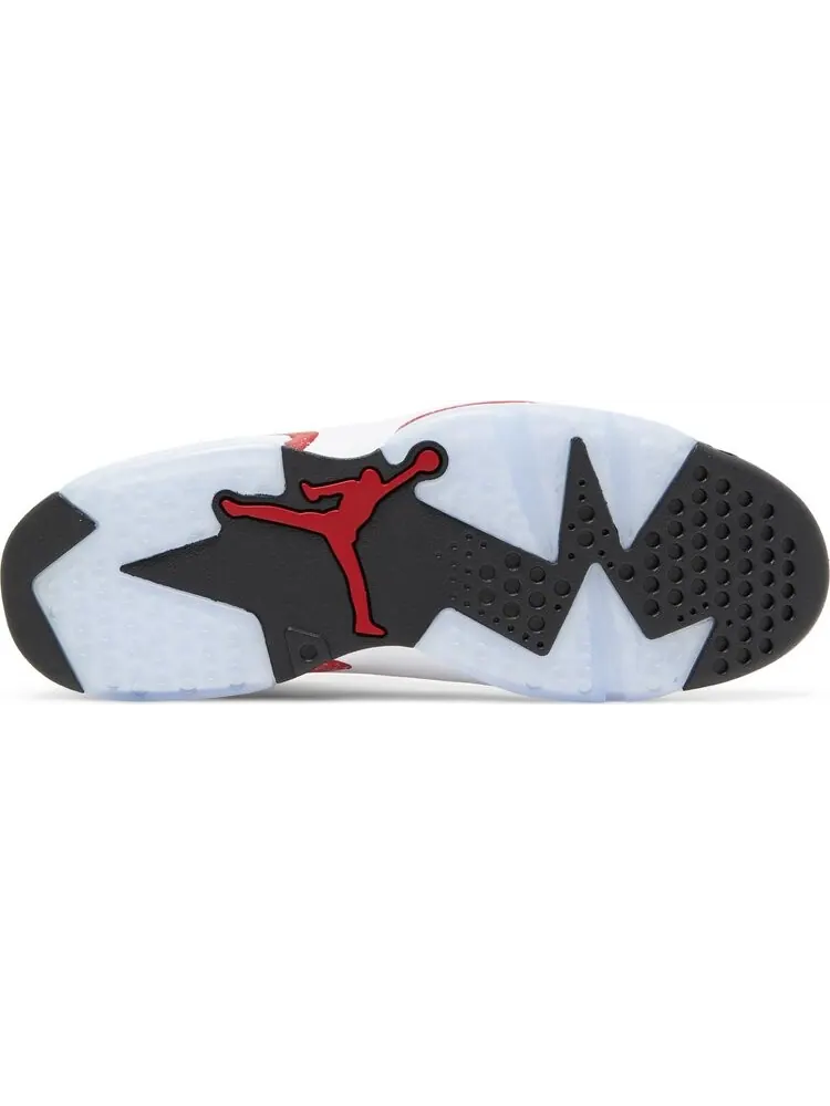 Кроссовки Air Jordan 6 Retro Red Oreo — изображение 4 из 10, белый