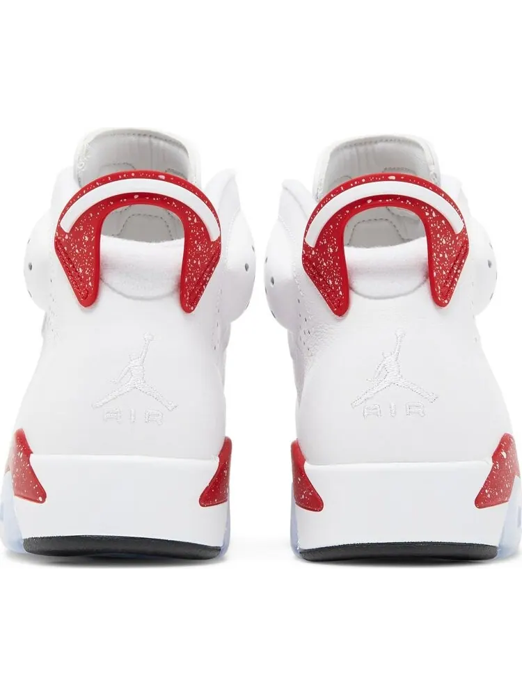 Кроссовки Air Jordan 6 Retro Red Oreo — изображение 6 из 10, белый