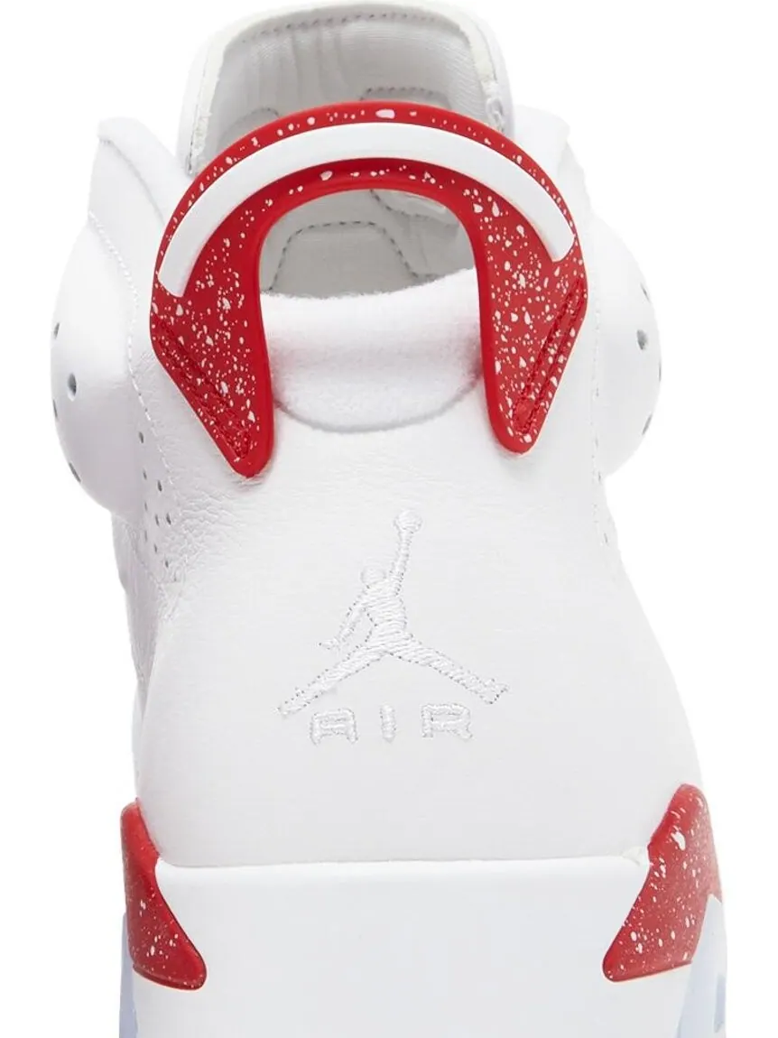 Кроссовки Air Jordan 6 Retro Red Oreo — изображение 7 из 10, белый