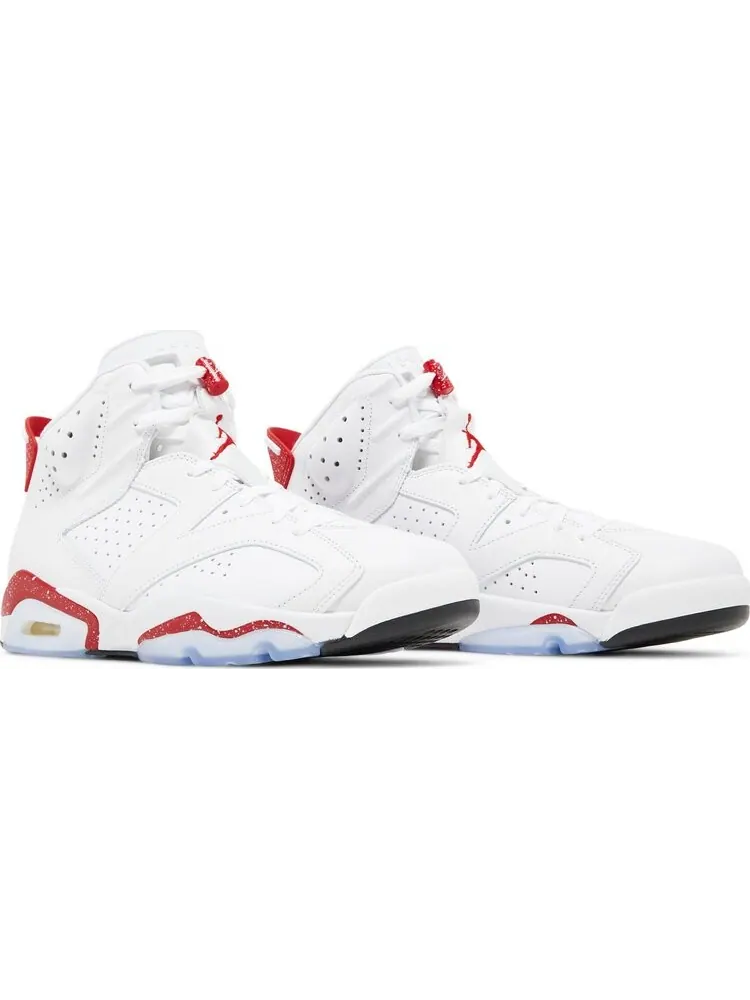 Кроссовки Air Jordan 6 Retro Red Oreo — изображение 8 из 10, белый