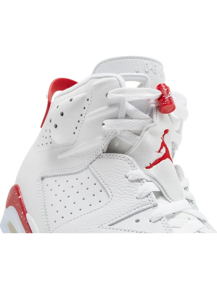 Кроссовки Air Jordan 6 Retro Red Oreo — изображение 9 из 10, белый