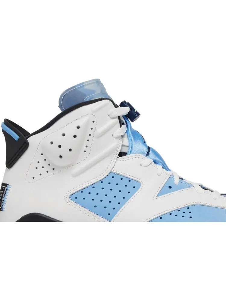 Кроссовки Air Jordan 6 Retro UNC Home — изображение 2 из 8, синий