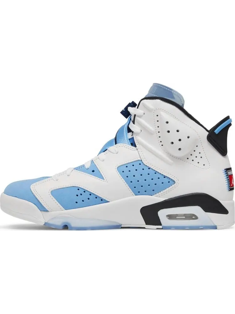 Кроссовки Air Jordan 6 Retro UNC Home — изображение 3 из 8, синий
