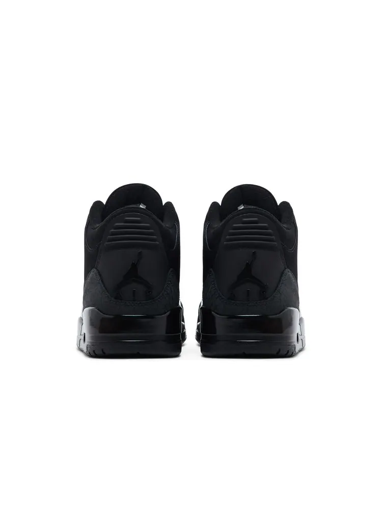 Кроссовки Air Jordan 3 Retro Black Cat2025 — изображение 6 из 6, черный