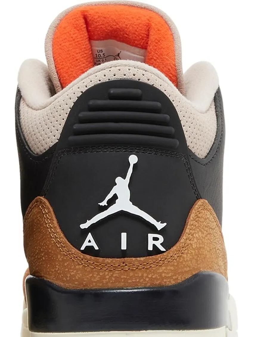 Кроссовки Air Jordan 3 Retro Desert Elephant — изображение 7 из 10, загар